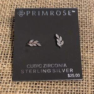 Primrose Cubic Zirconia Sterling Silver Earrings